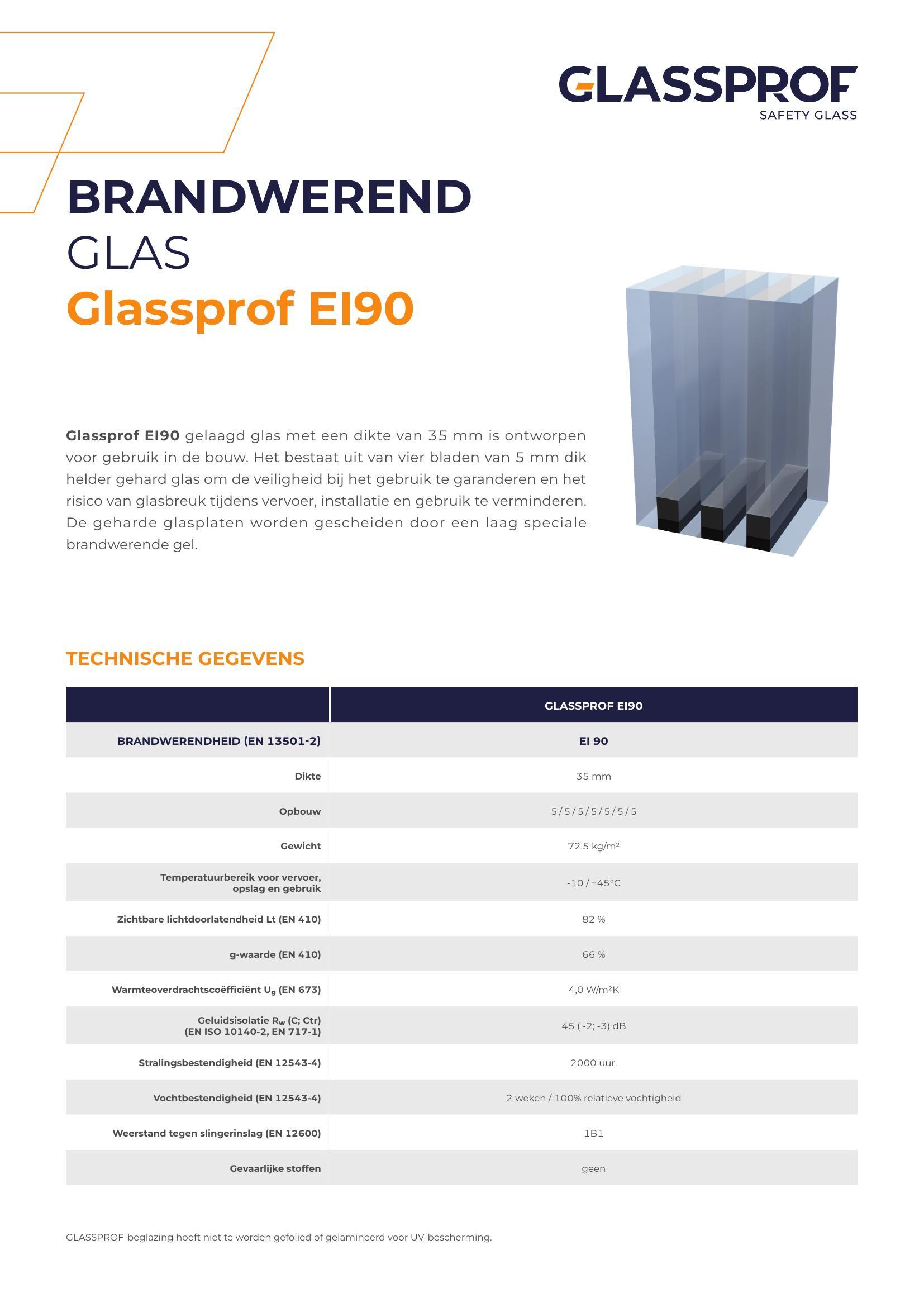 Glassprof EI90 Folder